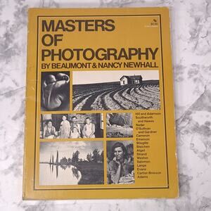 Masters Of Photography by Beaumont & Nancy Newhall 1958